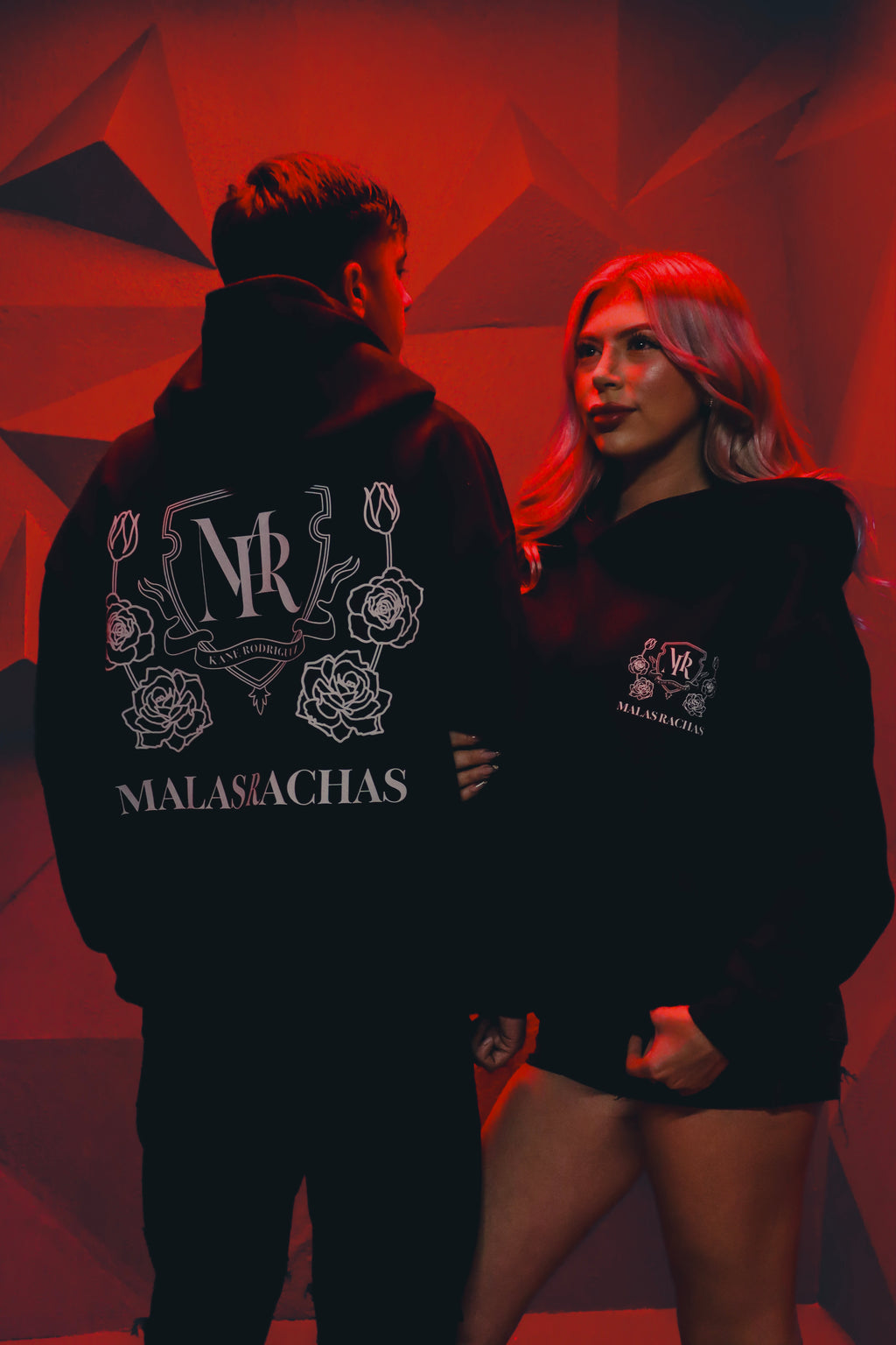 MALAS RACHAS CREST HOODIE BLACK