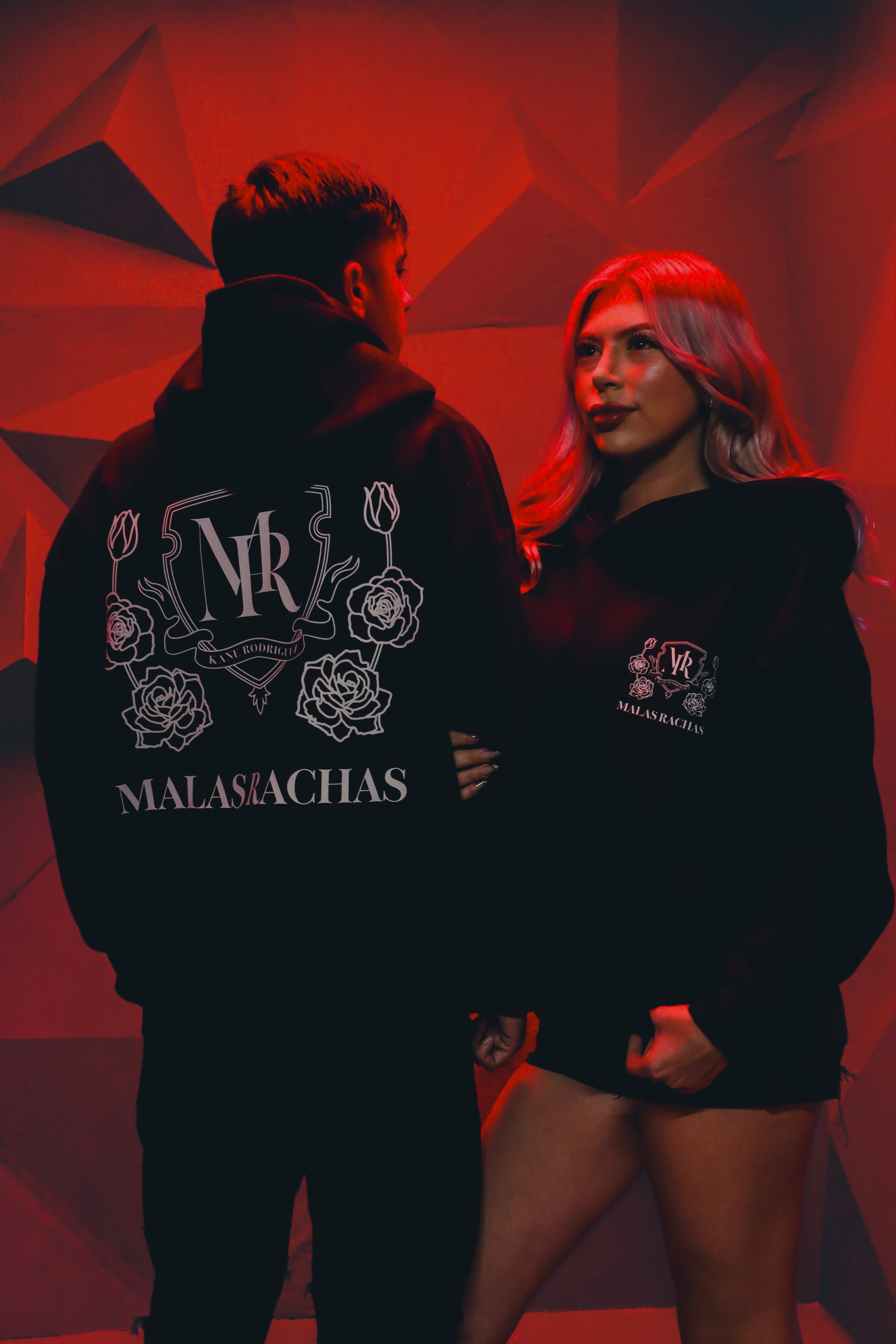 MALAS RACHAS CREST HOODIE BLACK