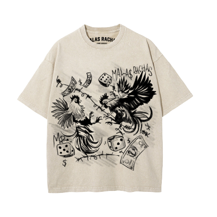 LOS GALLOS TEE OFF WHITE