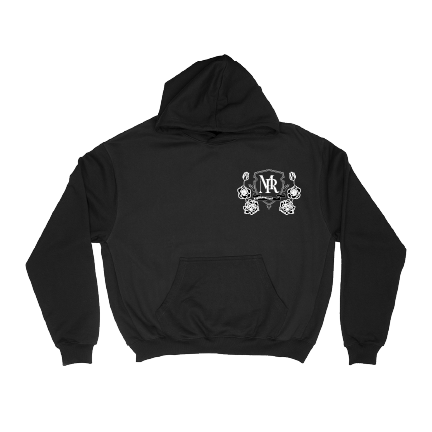 MALAS RACHAS CREST HOODIE BLACK